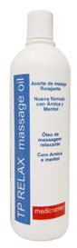 Aceite de masaje tp-relax 500ml.